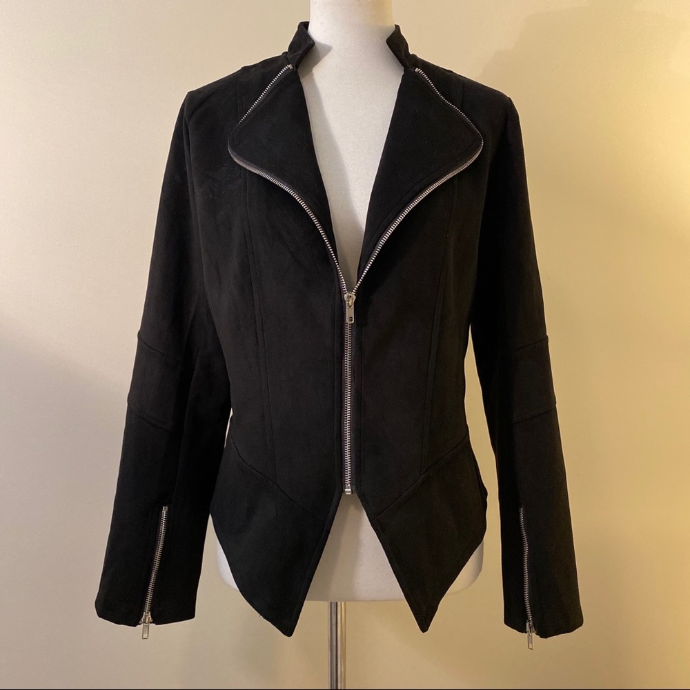 Black Moto / Biker Jacket